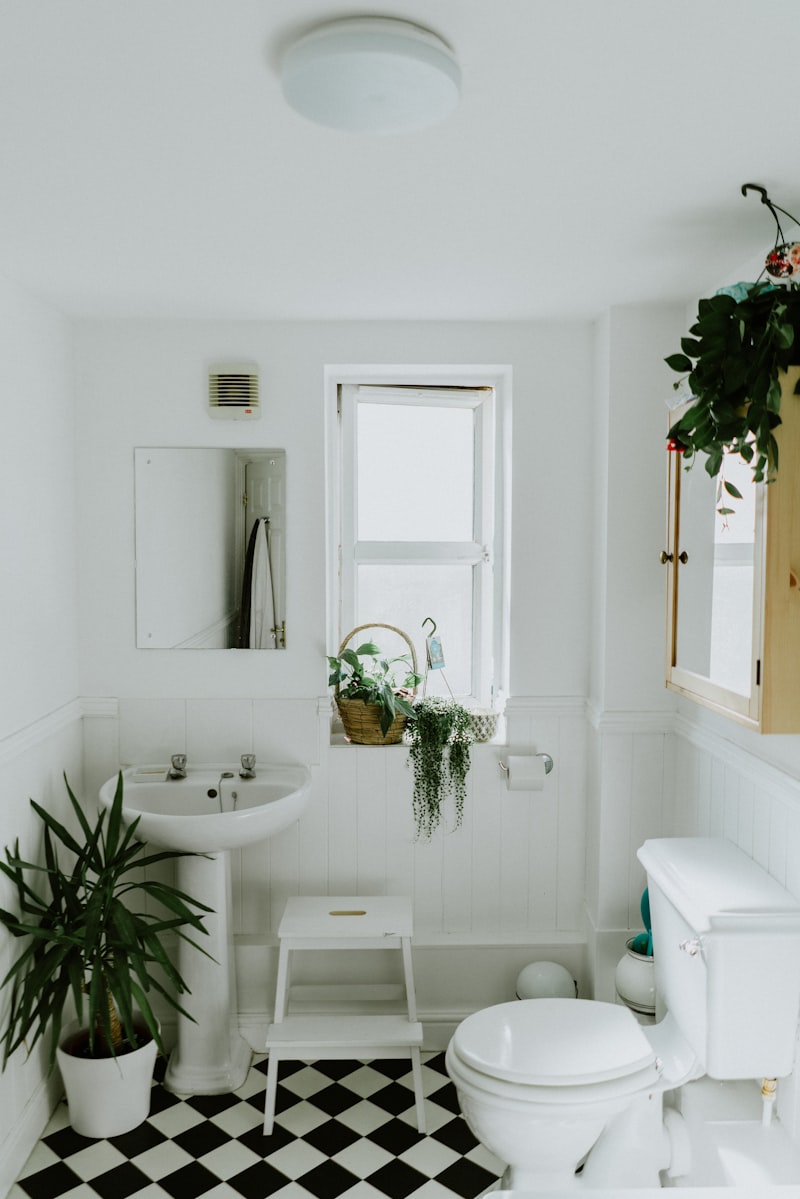 Bathroom tile work